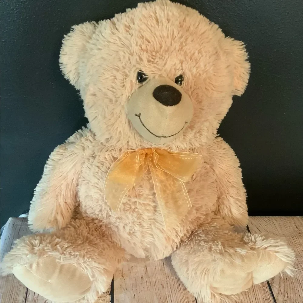 Plush Tan Teddy Bear